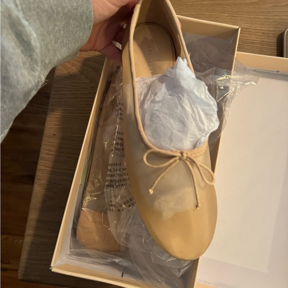 Loeffler Randall Caramel Mesh Landon Flats - Picture 3 of 9